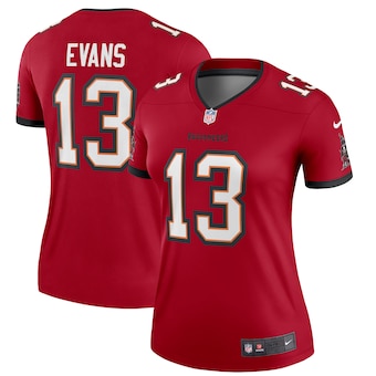 womens nike mike evans red tampa bay buccaneers player legen